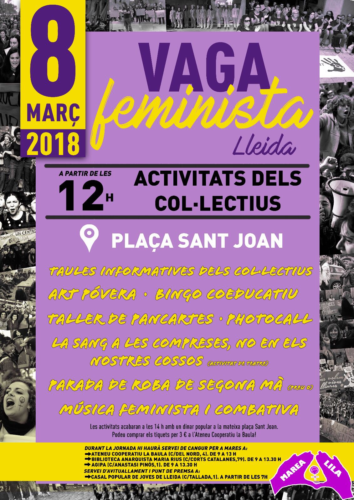 Vaga Feminista a Lleida