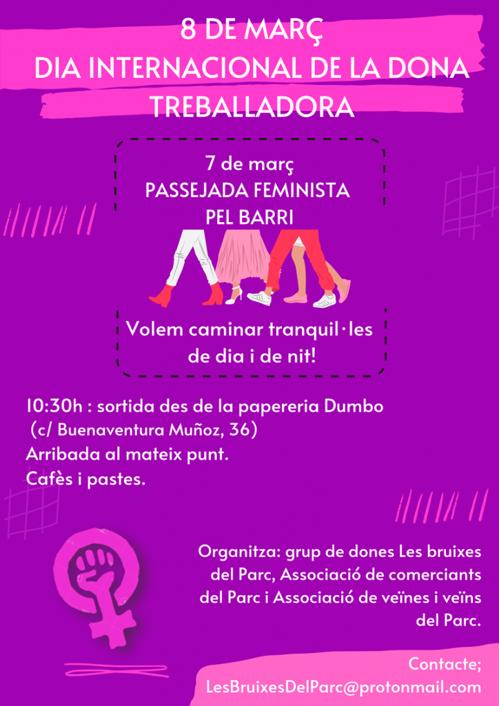 7-març Passejada feminista