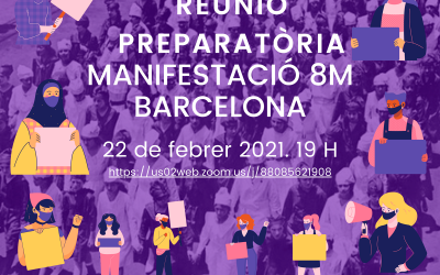 Reunió preparatòria manifestació 8M