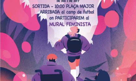 Passejada feminista a La Sénia